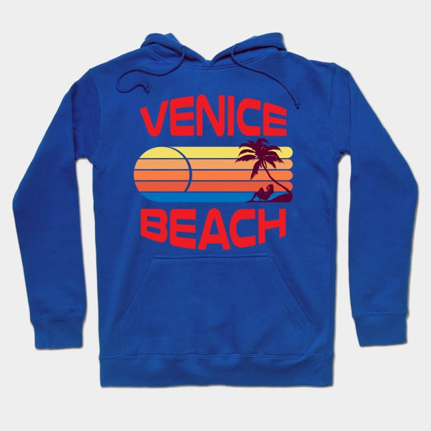 Venice Beach Design Hoodie by Brobocop